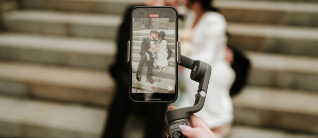 wedding content creator