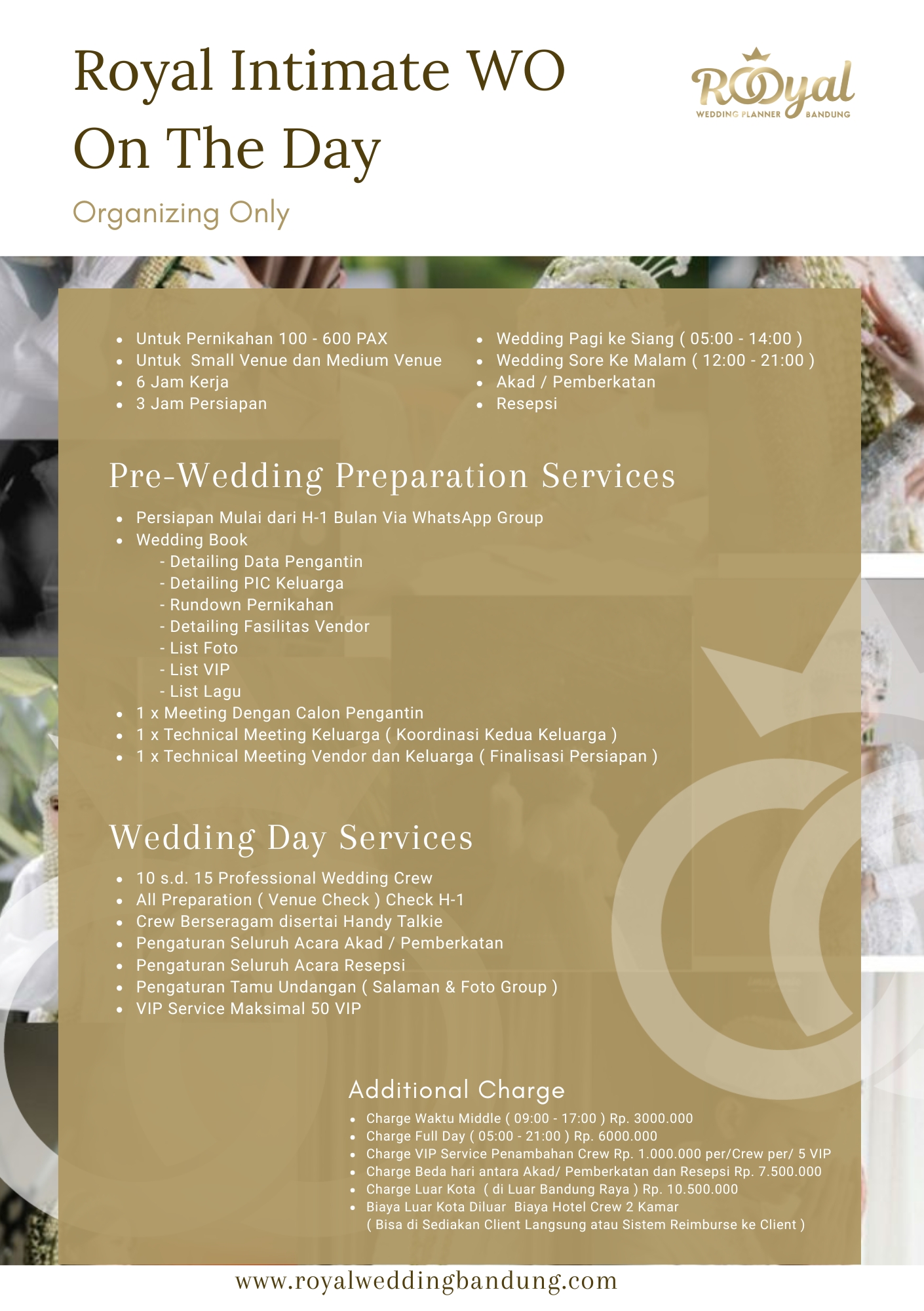 Royal Intimate WO On The Day - Gambar 4