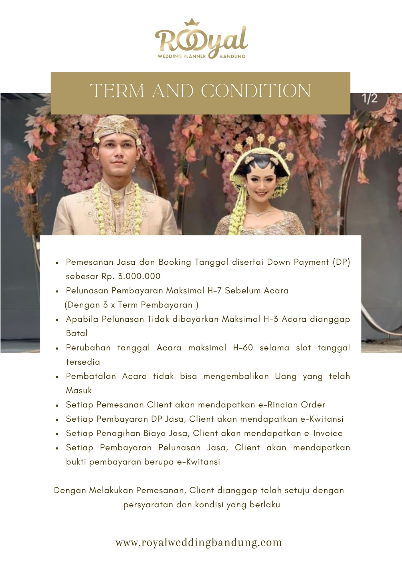 Royal Intimate WO On The Day - Gambar 6